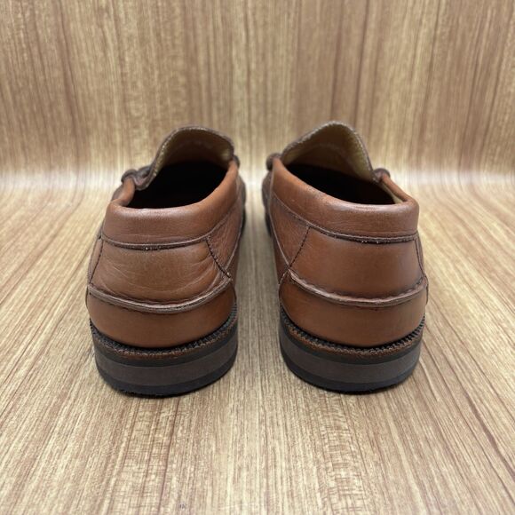 Mephisto Cap Vert Spinnaker Brown Leather Slip On Penny Loafers Mens Size 10 - Picture 3 of 10